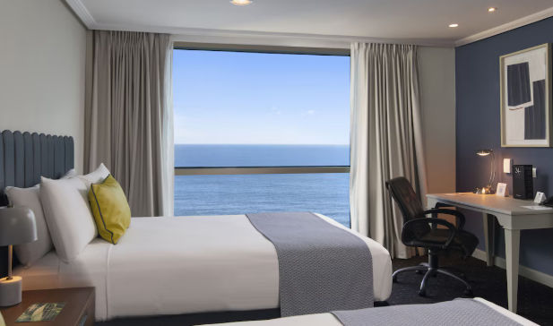 Habitacion con vista al mar en Catalonia Santo Domingo