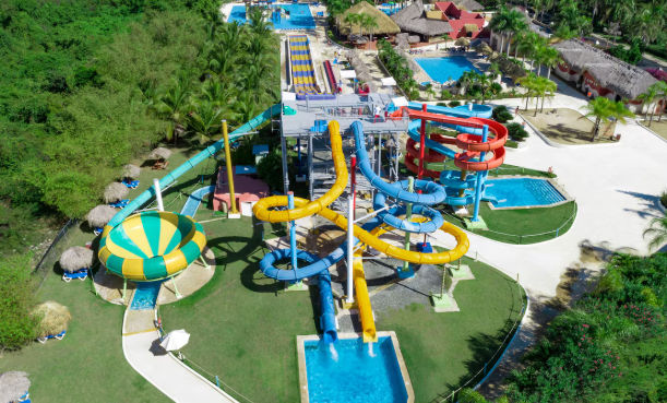 Parque acuático Sirenis Aquagames en Hotel Grand Sirenis Punta Cana