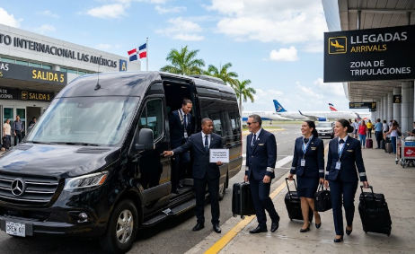 Transporte Para Tripulaciones de Vuelo Las Americas