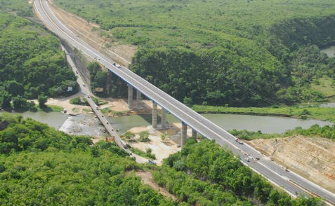 Autopista del Coral trayecto de La Romana a Punta Cana