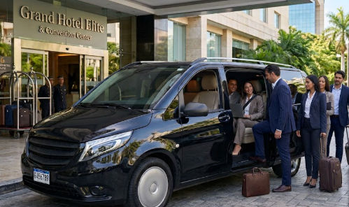 Taxis ejecutivos con factura con NCF para convenciones e inversionistas extranjeros en Taxi Dominicana