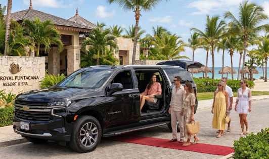 transporte de lujo suburbans punta cana para grupos y familias