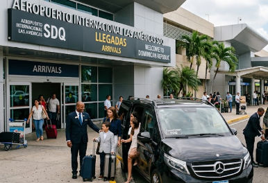 SDQ Airport Arrivals Transportation
