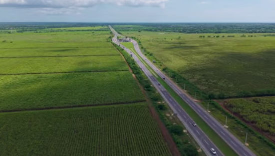 Route along the Coral Highway to Bavaro