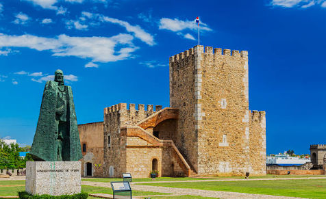 Ozama Fortress in the Colonial Zone Santo Domingo