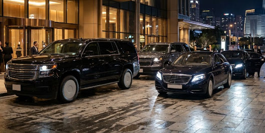 Executive and VIP vehicles Taxi Dominicana corporate event transport dominican republic