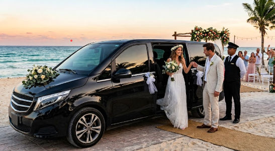 Transporte Privado Para Bodas En la Playa Diciembre 2026