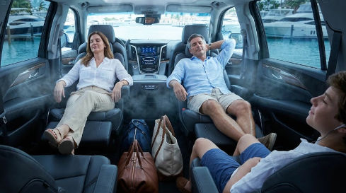 Comodidad y relajacion en transporte privado hacia la marina de Cap Cana