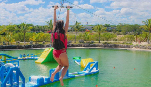 Actividades acuaticas y entretenimiento en Caribbean Lake Park
