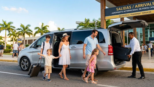 Family Van Transfer Punta Cana Airport December