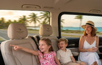 Travel in comfort as a family with Taxi Dominicana in Punta Cana