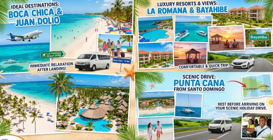 Transfer from Santo Domingo Airport to Punta Cana with Taxi Dominicana