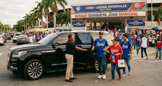 Lidom Winter Baseball Games Transportation Santo Domingo