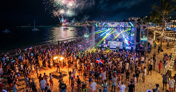 Best Beach Parties Dominican Republic New Year 2027