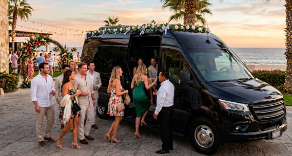 Group Transportation for Destination Weddings December 2026