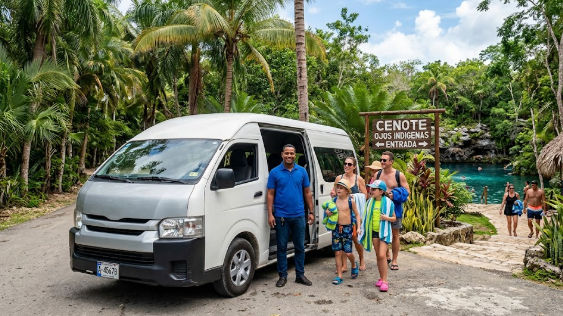Taxi Turistico Para Cenotes en Punta Cana