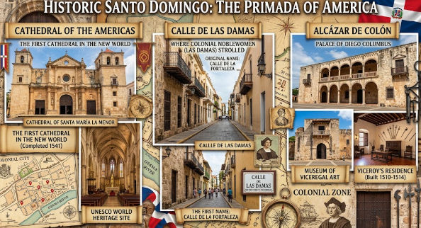 Calle de las Damas in Zona Colonial Santo Domingo