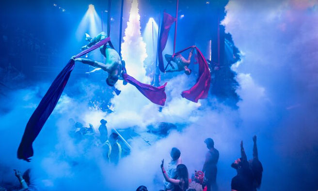 Espectaculo en Coco Bongo Punta Cana