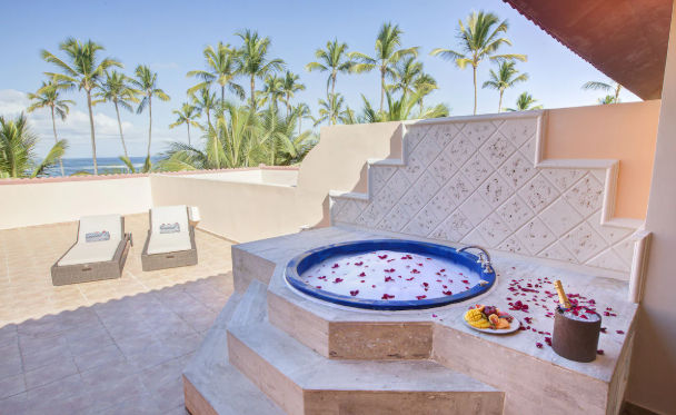 Relaxing atmosphere at Majestic Colonial Punta Cana