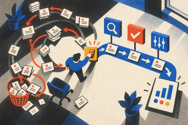 Ilustrácia automatizácie procesov