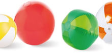 Strandballen in meerdere kleuren bedrukken