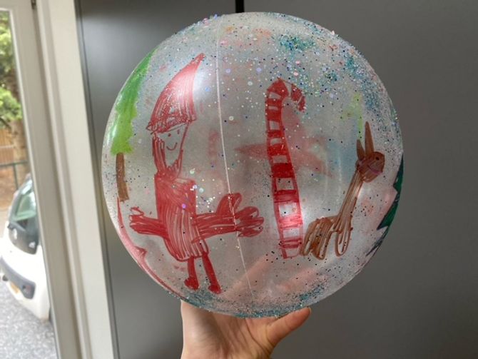 Zelf kerstballen maken