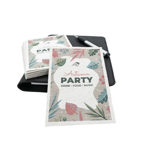Zaadpapier A6