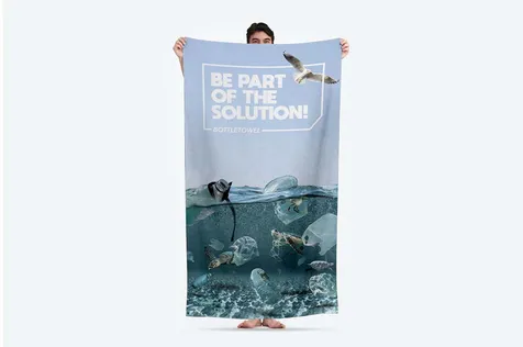 De BottleTowel, topstuk uit de eco-collectie!
