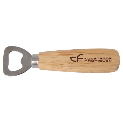 Flesopener houten handvat