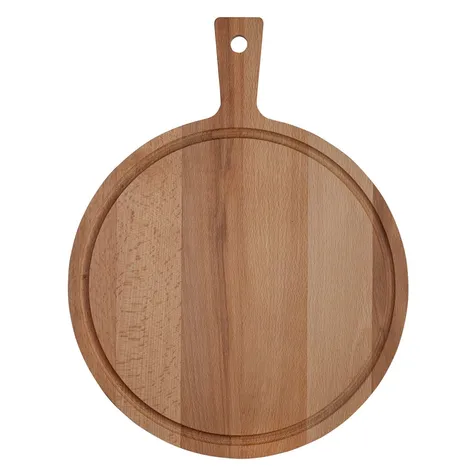 Borrelplank Beukenhout Rond - 29 cm