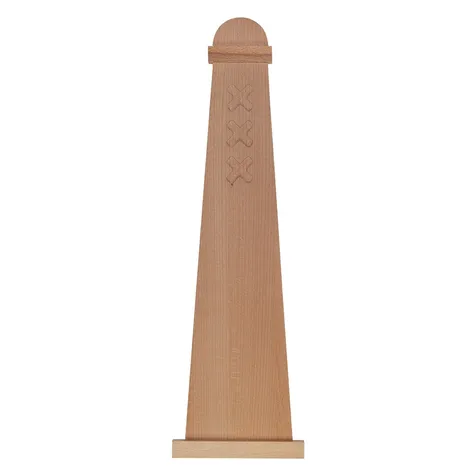 Amsterdammertje Plank Beukenhout 55x16,5 cm