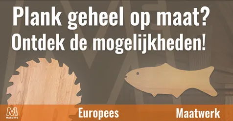 Op maat gemaakte plank