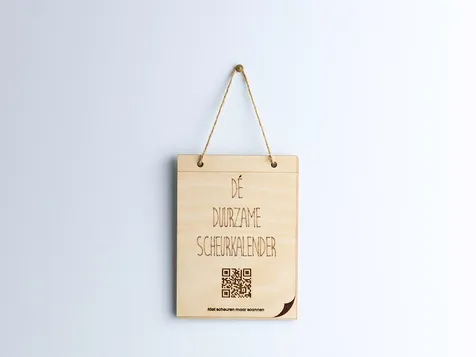 Digitale duurzame scheurkalender