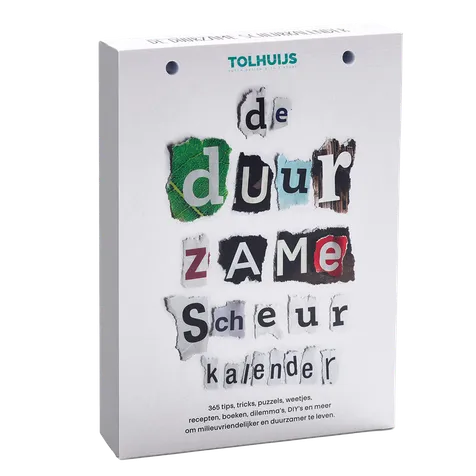 Duurzame scheurkalender