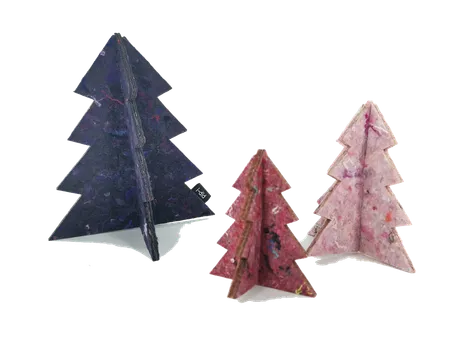 Eva| Set van drie kerstbomen
