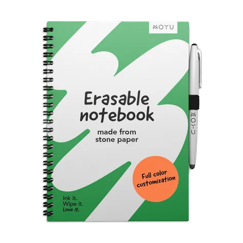 A5 notitieboek herschrijfbaar Softcover personalisatie