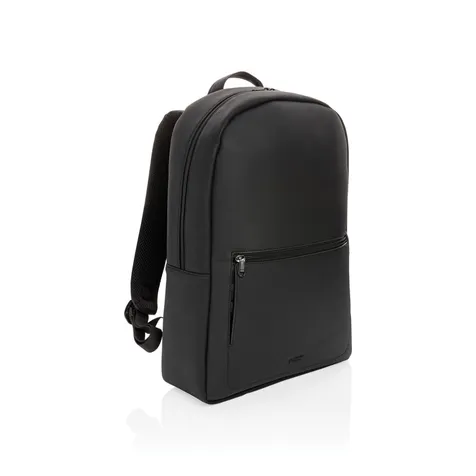 Swiss Peak deluxe vegan lederen laptoprugzak PVC vrij