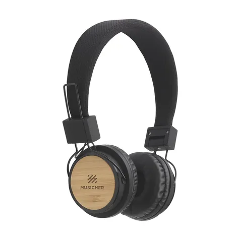 ECO Bamboo wireless headphone koptelefoon