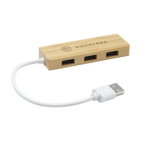 Bamboo USB Hub