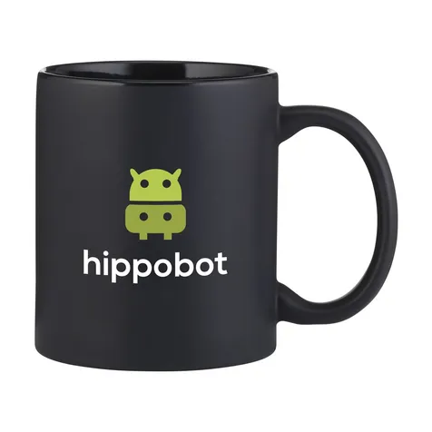 Kitty Mug Matt Black mok