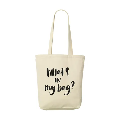Canvas ShoppyBag lange hengsels tas