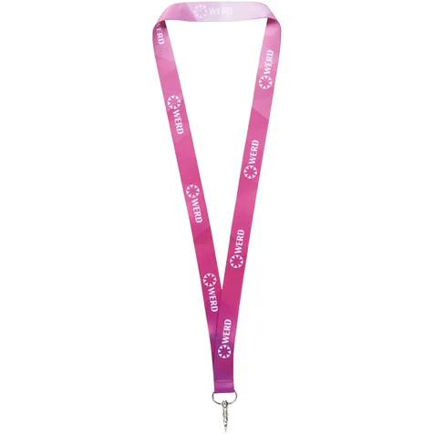 Lana lanyard in kleur (dubbelzijdig)