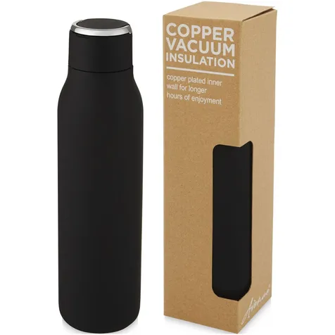 Marka 600 ml koperen vacuüm geïsoleerde fles met metalen lus