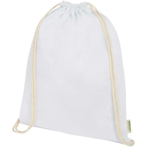 Odisha 140 g/m² OCS biologisch katoenen trekkoordtas 5L