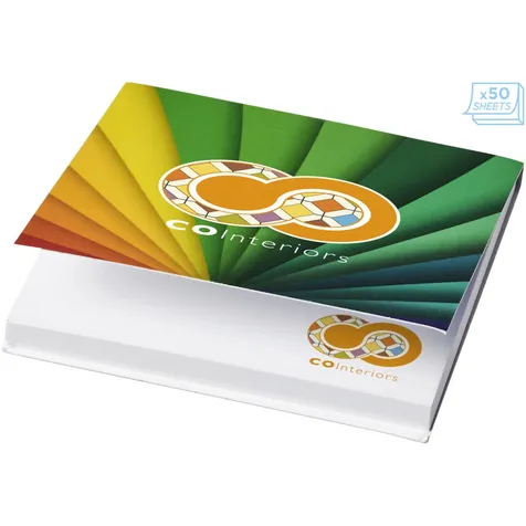 Sticky-Mate® softcover sticky notes (ook plakvel of Post-it vel of plakkers genoemd) 75x75