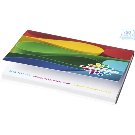 Sticky-Mate® A7 softcover sticky notes (ook plakvel of Post-it vel of plakkers genoemd) 100x75