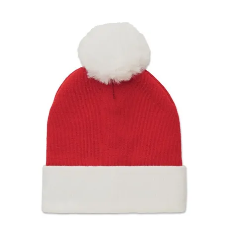 Gebreide kerstmuts MENSA