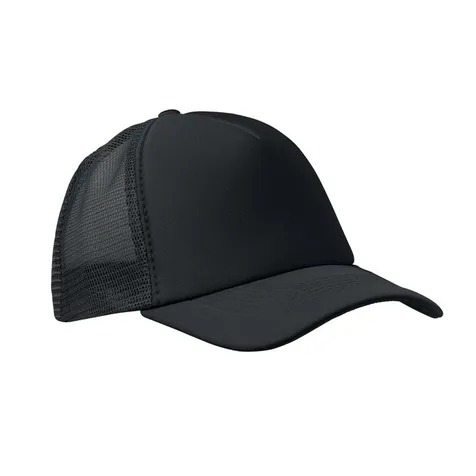 Truckers baseball cap van polyester 140-150 gr/m2  met verstelbare sluiting