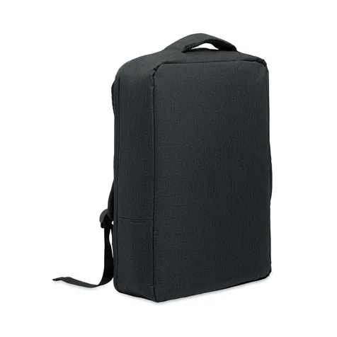 Smalle 15 inch laptoprugzak van 300D RPET en 210D RPET voering