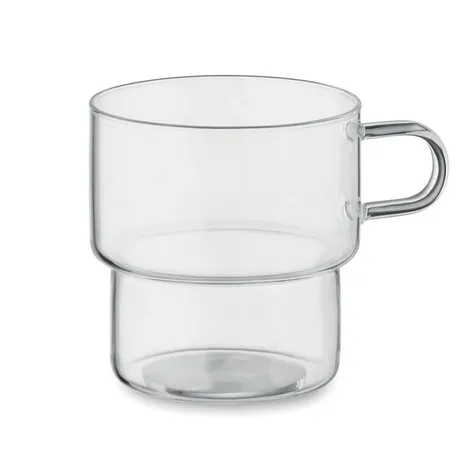 Stapelmok van hoog borosilicaatglas